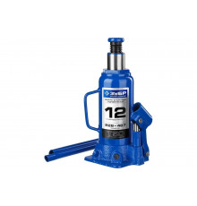 Гидравлический бутылочный домкрат 12т, 228-467мм, ЗУБР Профессионал T50 43060-12_z01