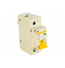 Автоматический модульный выключатель IEK 1п C 100А ВА 47-100 10кА ИЭК MVA40-1-100-C