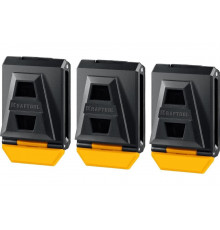 Пластиковые клипсы для системы быстрого крепления FastClip KRAFTOOL KC-3 3 шт. 38779