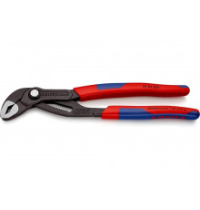 Переставные клещи Knipex Cobra, 50 мм (2"), 250 мм, серые, 2К ручки, KN-8702250SB