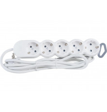 Удлинитель IEK, У05 5 мест 2P+PE/3м 3х1,5мм2 16А/250В UNO WYP53-16-05-03-Z