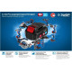 ЗУБР 20 В, Li-Ion PRO, 2 АКБ, УШМ "BRUSHLESS" AB-125-42 Профессионал