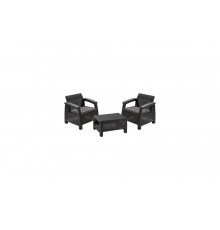 Комплект мебели KETER Corfu weekend графит 223250