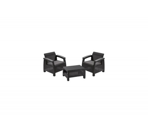 Комплект мебели KETER Corfu weekend графит 223250