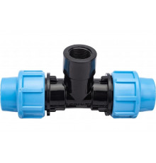 Тройник с внутренней трубной резьбой (20x20 мм; 1/2") Джилекс 9420