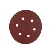 Круг шлифовальный на липучке (5 шт; 150 мм; 6 отверстий; Р120) PATRIOT 820010124