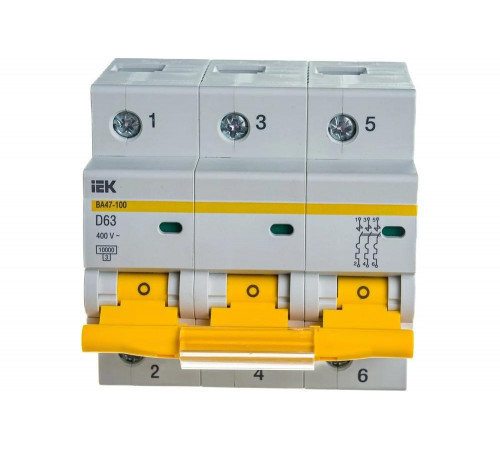 IEK ВА 47-100: модульный автоматический выключатель