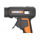 Аккумуляторный клеевой пистолет WORX 20 В, без акб и зу WX045.9