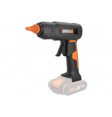 Аккумуляторный клеевой пистолет WORX 20 В, без акб и зу WX045.9