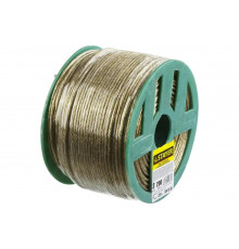 Стальной трос в полимерной оболочке STAYER 3 мм L=200 м 30410-30