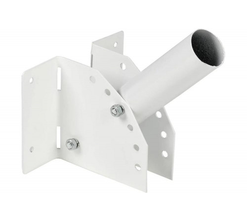 Кронштейн IEK КР-3 D=48 L=250 настенный, регулируемый угол, белый LDKU0D-CR-48-0250-33-K01