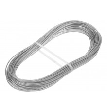 Металлополимерный трос СИБРТЕХ прозрачный ПР-2,0, 47625