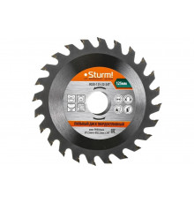 Диск пильный по дереву 125х22.2, 24 зуба Sturm 9020-125-22-24T