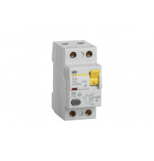 Устройство защитного отключения IEK ВД1-63S УЗО, 2Р, 32А, 300мА MDV12-2-032-300