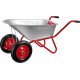 ЗУБР 90 л, 180 кг, тачка садово-строительная двухколесная Т-21 39952