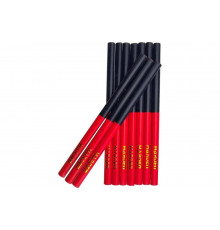 Малярные карандаши HARDEN двухцветные, 12 штук, 10х7.5х176 мм 620425