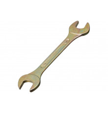 Рожковый ключ, 17x19 мм, желтый цинк СИБРТЕХ 14310