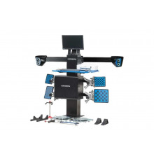 Стенд сход-развал NORDBERG 3D модель, укороченная колонна для ям C802PIT_синий