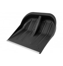 Пластиковая лопата для уборки снега Сибртех 465х415 мм, без черенка 614635