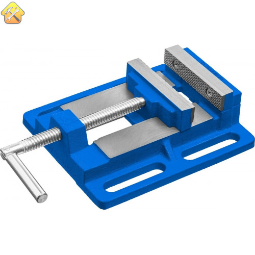 ЗУБР 100 мм, тиски станочные сверлильные 32721 Профессионал
