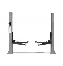 Двухстоечный электрогидравлический подъемник KraftWell г/п 4000 кг, серый, напряжение 220 В KRW4ML/220