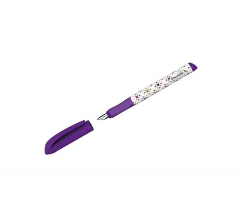 Перьевая ручка Schneider Voice 1 картридж, грип, фиолетовый корпус 160008