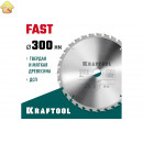 Диск пильный по дереву KRAFTOOL Fast 300x32 мм, 32Т 36950-300-32