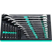 Набор комбинированных гаечных ключей KRAFTOOL 18 шт, 6 - 32 мм 27079-H18E