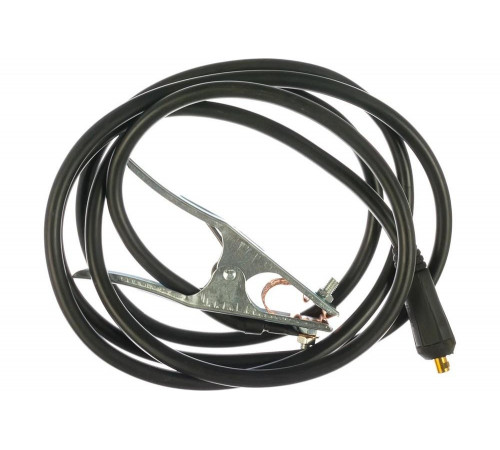 Кабель сварочный (3 м; DX25; 16 кв мм; зажим на массу) Elitech 0606.000300