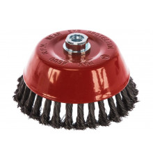 Щетка чашечная для УШМ (150 мм; М14; крученая проволока 0.35 мм) MTX 74618