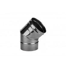 Колено Ferrum 0.8 мм, 45 гр, 135 гр, ф 120 мм f2319