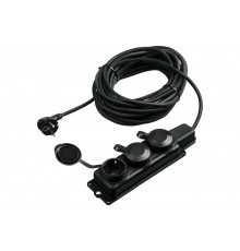 Силовой удлинитель ЗУБР КГ 325-Ш3 15 м, 4000 Вт, 3 гнезда 55024-15