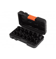 Набор торцевых головок для поврежденных гаек и болтов 1/4"-3/4", кейс, 14 предметов AFFIX AF10930014C