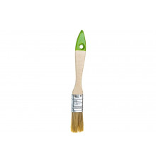 Плоская кисть, 20 мм натуральная щетина, деревянная ручка СИБРТЕХ 82260