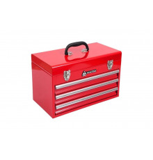Ящик инструментальный 3 полки, красный МАСТАК 511-03380R