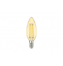 Лампа IEK серия 360, LED, C35, свеча, золото, 5вт, 230В, 2700К, E14 LLF-C35-5-230-30-E14-CLG