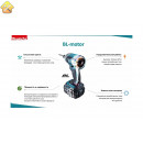 Аккумуляторная дрель-шуруповерт Makita LXT BL DDF486RT