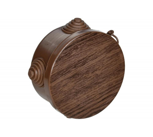 Распаячная коробка IEK км для о/п d=65x40мм ip54 4 вв. дуб UKO21-065-040-000-K24-54