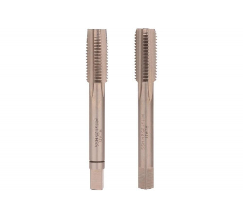 Набор метчиков Ruko из 2-х шт. М11 Шаг 1.25 мм HSS-G 235111