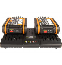 Комплект: Двойное зарядное устройство WORX WA3869 + 2 АКБ 2.0 А/ч