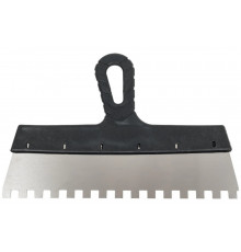 Фасадный зубчатый шпатель 300 мм Зубр МАСТЕР 10078-30-10