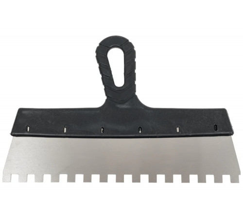 ЗУБР 300 мм, нержавеющая полотно, пластмассовая рукоятка, шпатель фасадный 10078-30-10