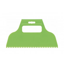 Шпатель для клея СИБРТЕХ пластмассовый, зубчатый 4x4 мм 86014