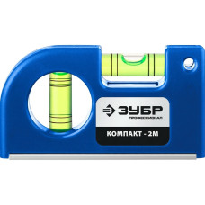 Магнитный уровень ЗУБР Компакт2-М 85 мм 34551
