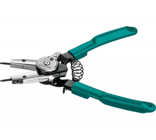 KRAFTOOL 8-в-1, внешний/внутренний, съемник стопорных колец Universal 22813