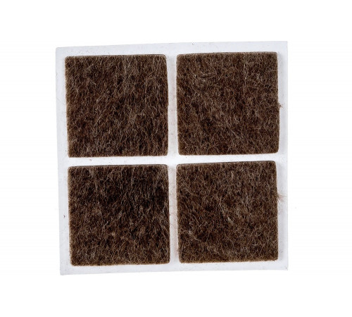 STAYER 4 шт., 25х25 мм, фетровые, накладки самоклеящиеся на мебельные ножки 40912-25