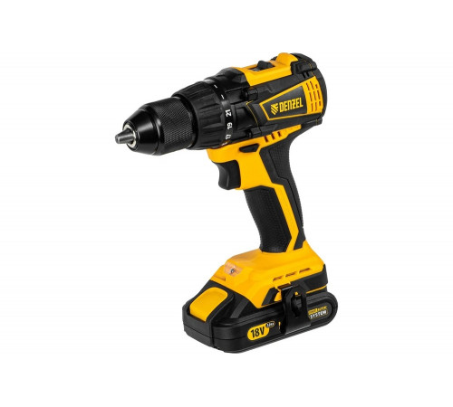 Дрель-шуруповерт DENZEL BLDL-IB-18-02