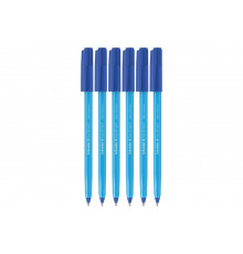 Набор шариковых ручек Schneider Tops 505 F Light 6 шт., синие, 0.8 мм 319656
