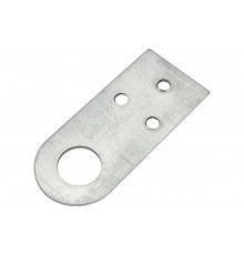Прямая проушина СИБРТЕХ 2 мм 70х30 мм цинк 46502