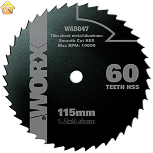 Пильный диск по металлу WORX WA5047